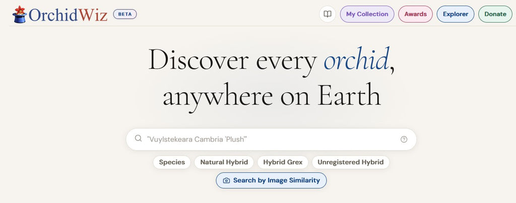OrchidWiz Encyclopedia is now at OrchidWiz.org with Beta Pricing through July 31, 2026 BUY AT OrchidWiz.org ONLY